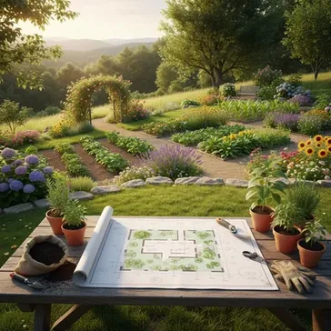 Jak urzdzi podwrko na wsi: od projektu po realizacj